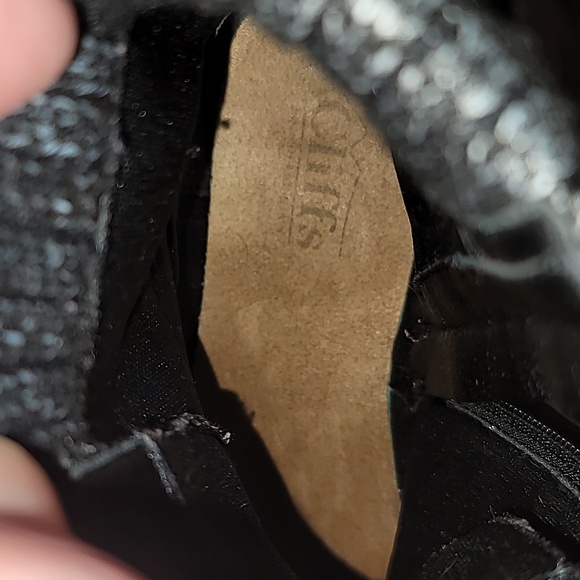 CLIFFS BY WHITE MOUNTAIN Mentor Block Heeled Lace-Up Ankle Bootie Size 7 Women's - Picture 14 of 14